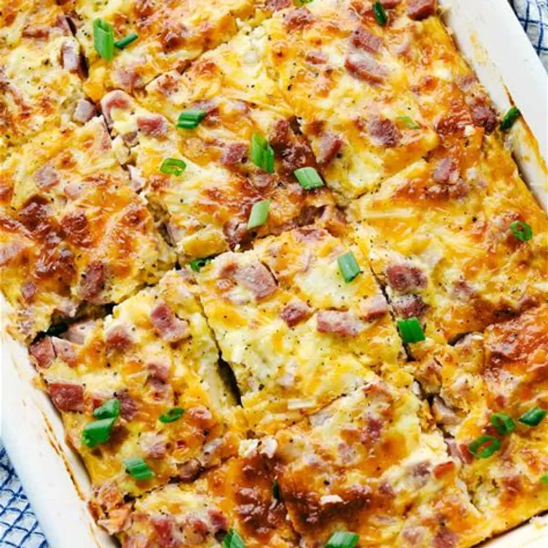 Savory Breakfast Casserole with Sausage image